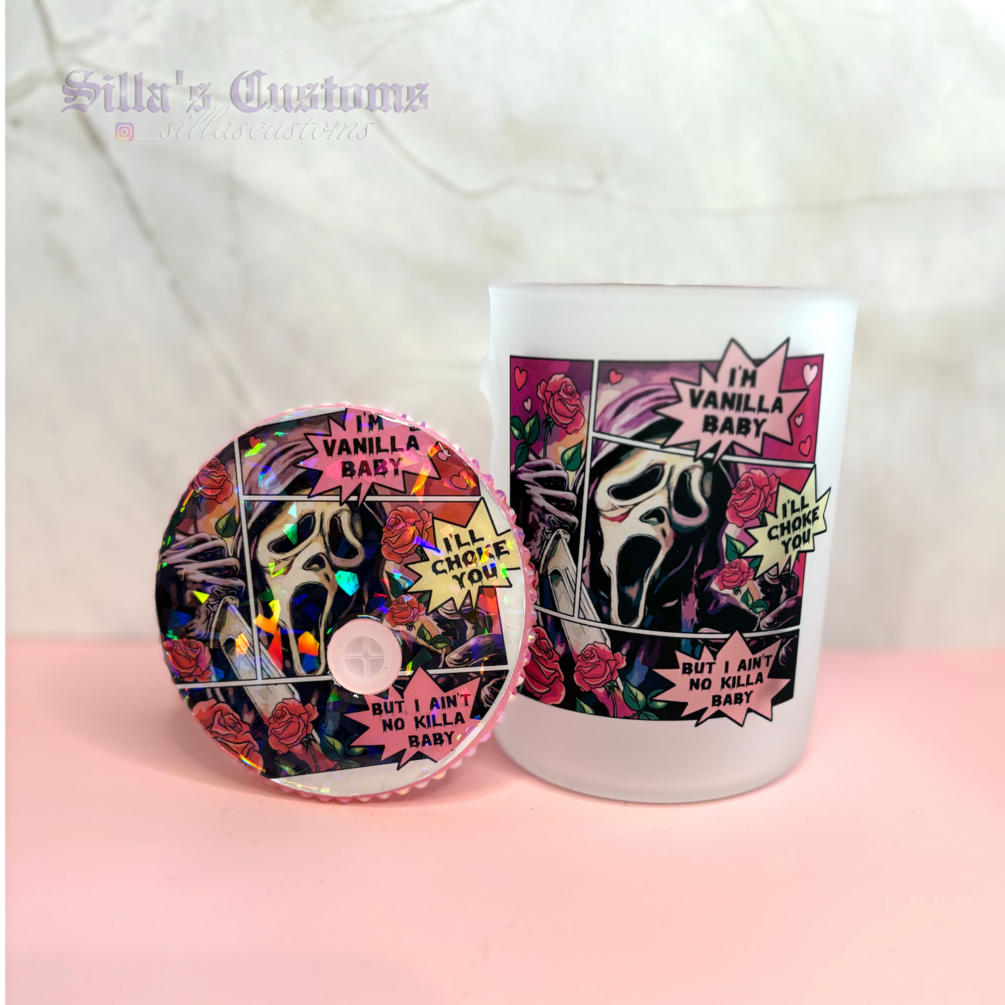 Scream Glass Mug