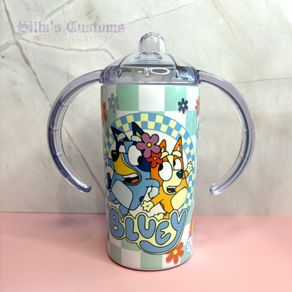 Blue Dog Tumbler/Sippy Cup