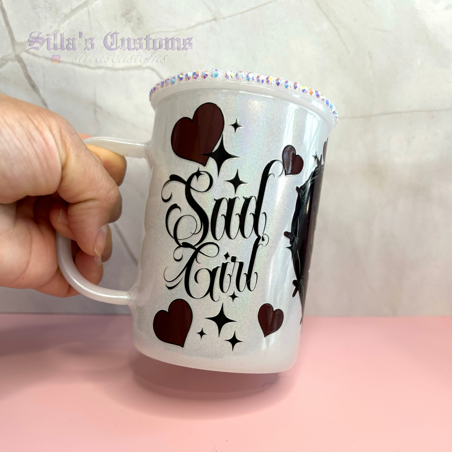 Kitty & Betty Glass Mug