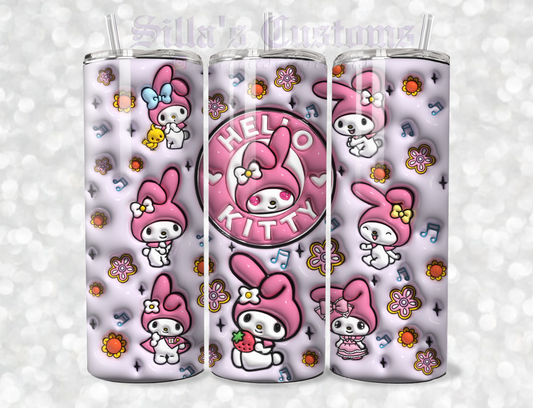 Kawaii Melody 20oz Tumbler