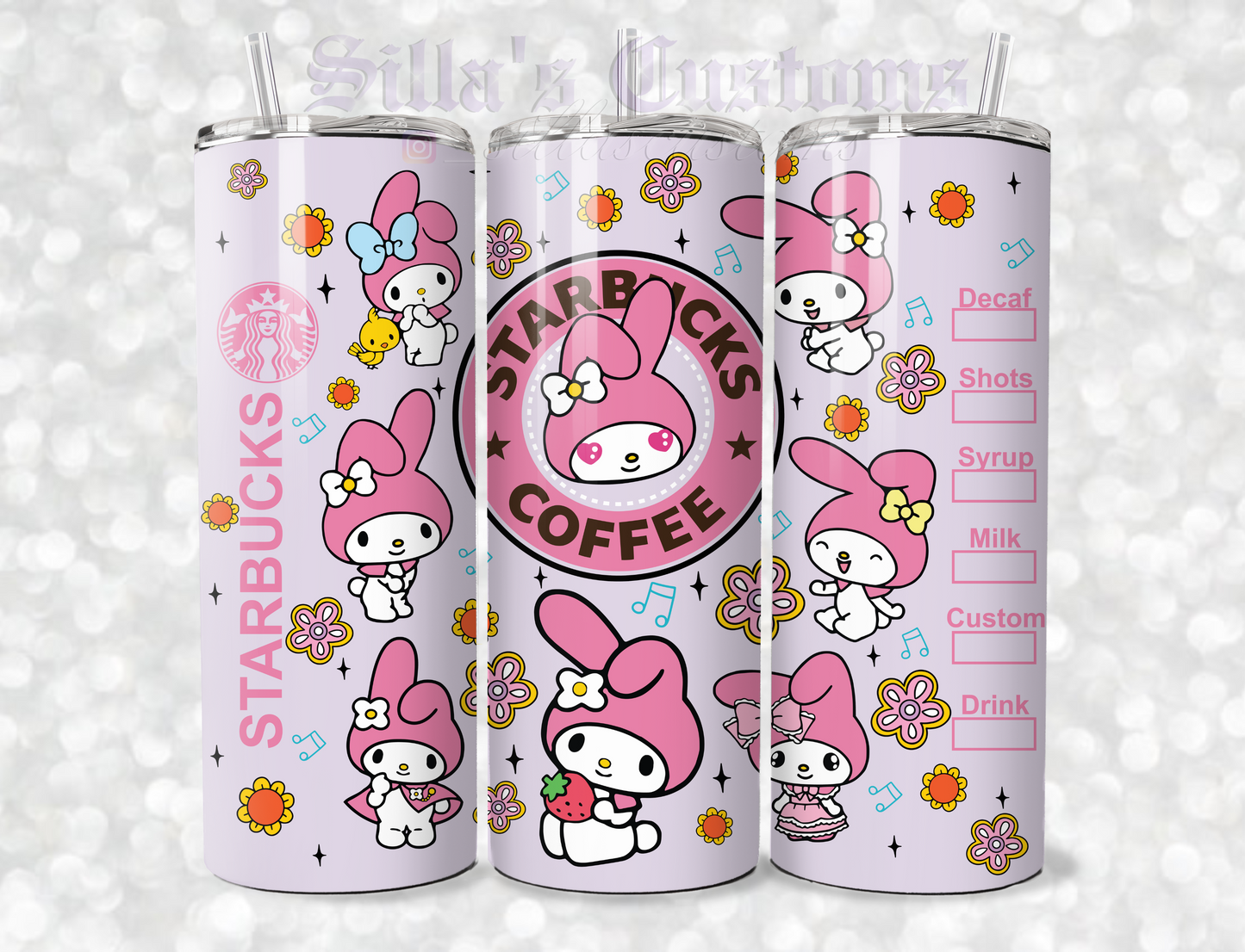 Kawaii Melody 20oz Tumbler