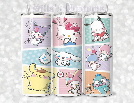 Kawaii Friends 20oz Tumbler