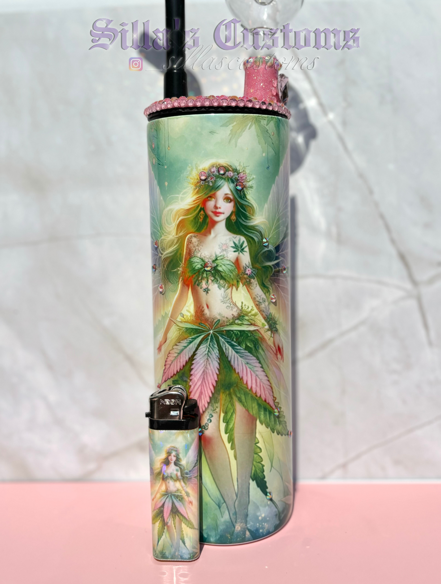 Weed Fairy Hookah/Bong Tumbler