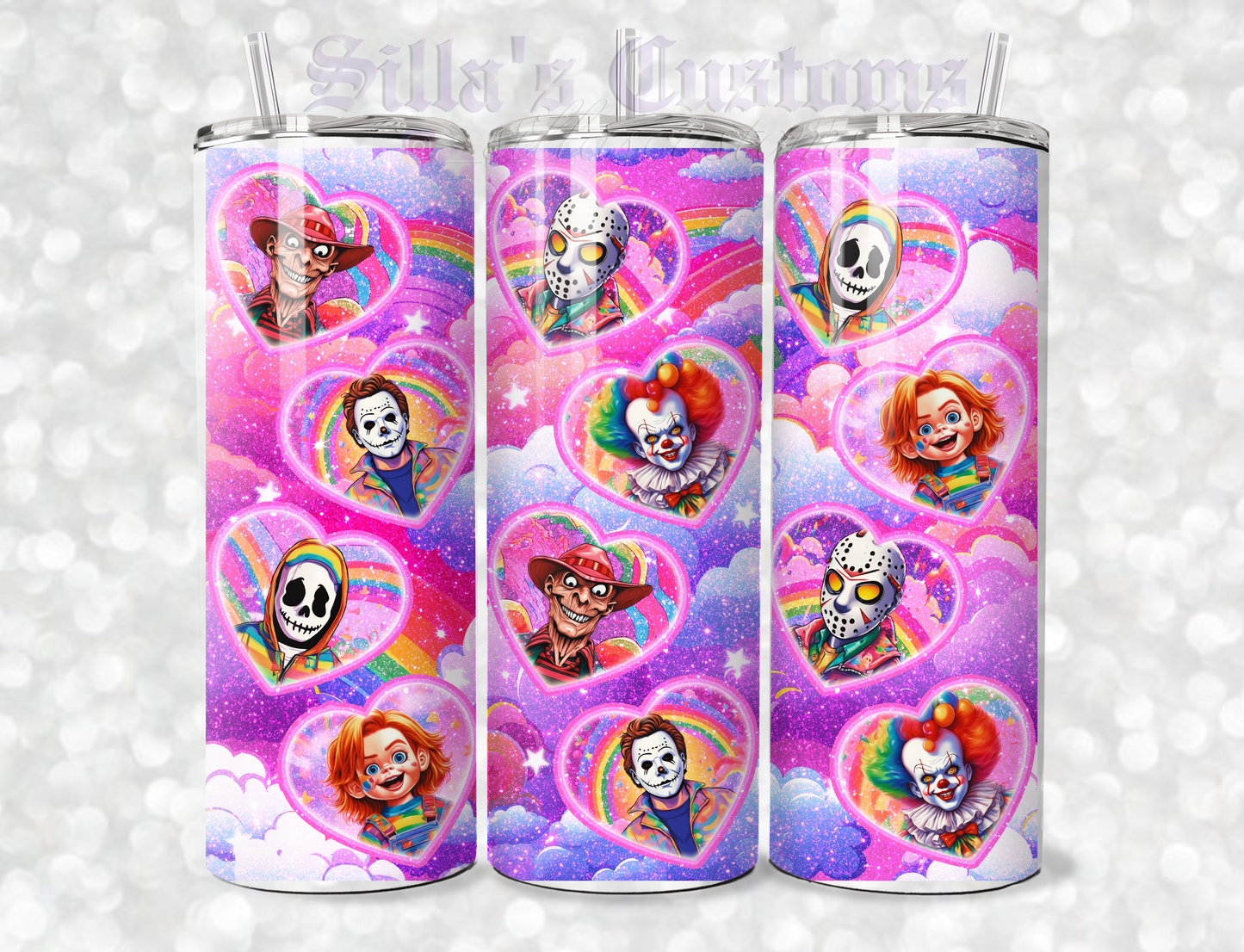 Pink Horror 20oz Tumbler