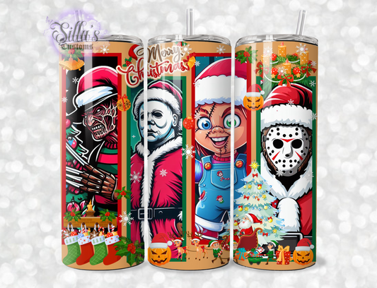 Spooky Xmas 20oz Tumbler