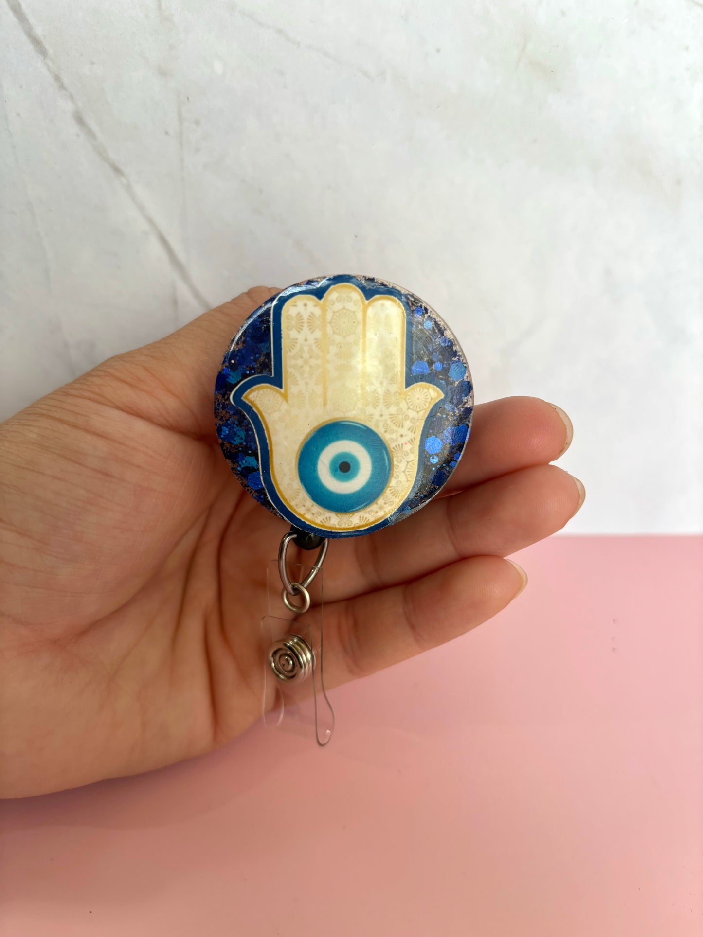 Evil Eye Badge Reel