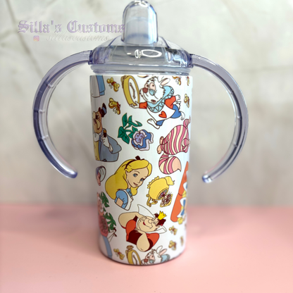 Wonderland Tumbler/Sippy Cup