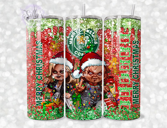 Chucky Xmas 20oz Tumbler