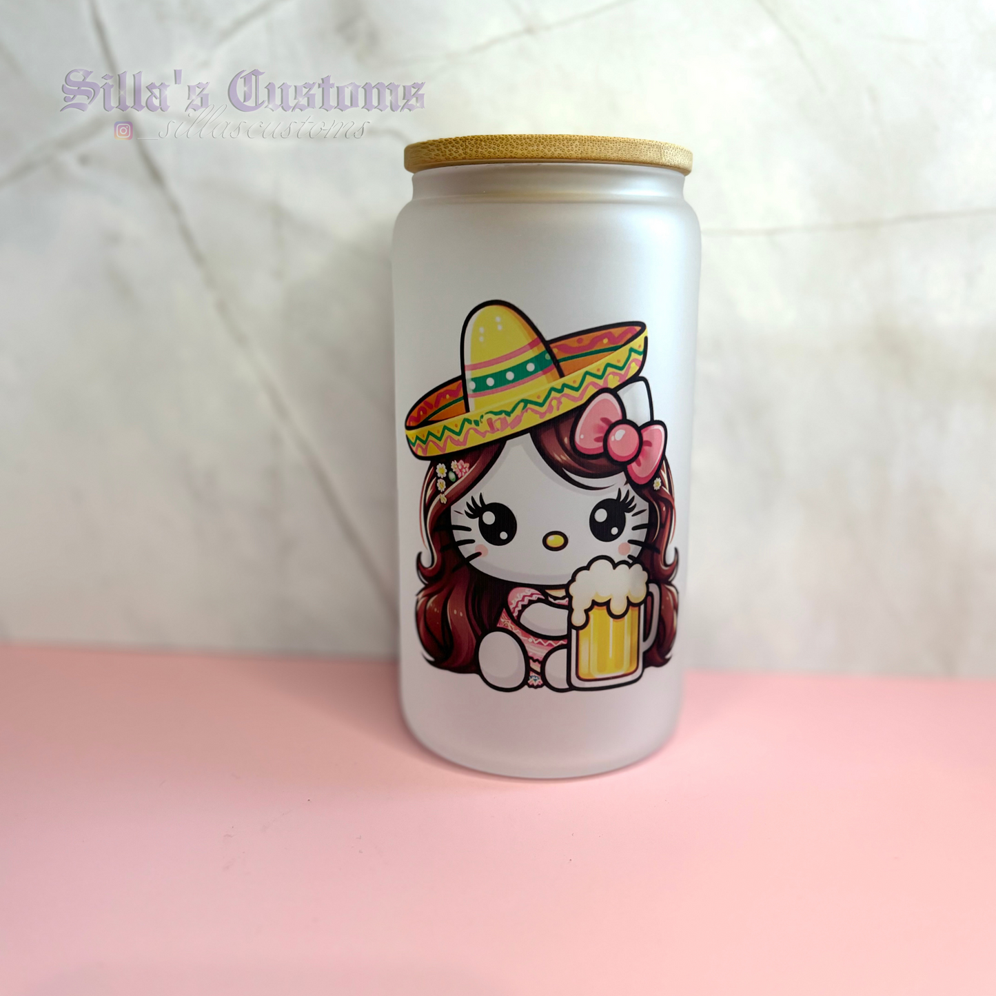 Mexican Kitty Libby Glass