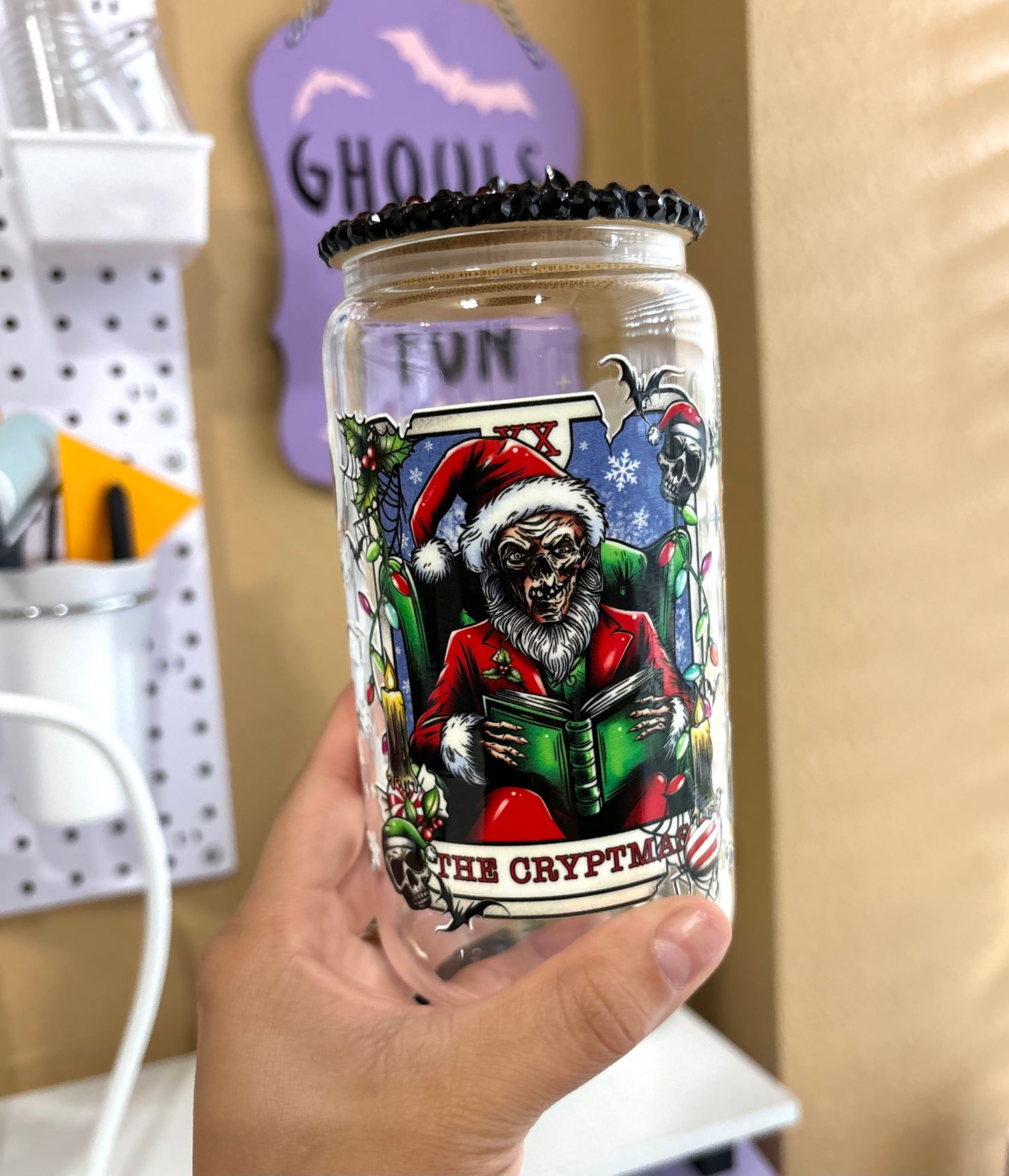 The Cryptmas Libby Glass