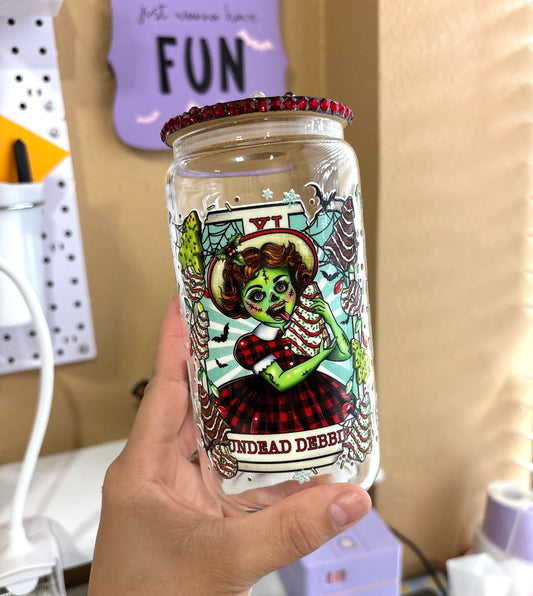 Undead Debbie Libby Glass