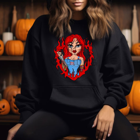 Chuckiee Girl Hoodie 🖤🩸🔪 HALLOWEEN MERCH 2023